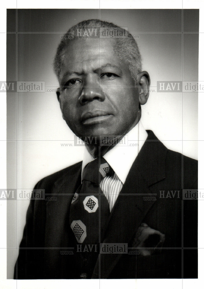1984 Press Photo John W. Savage Jr. Detroit candidate - Historic Images