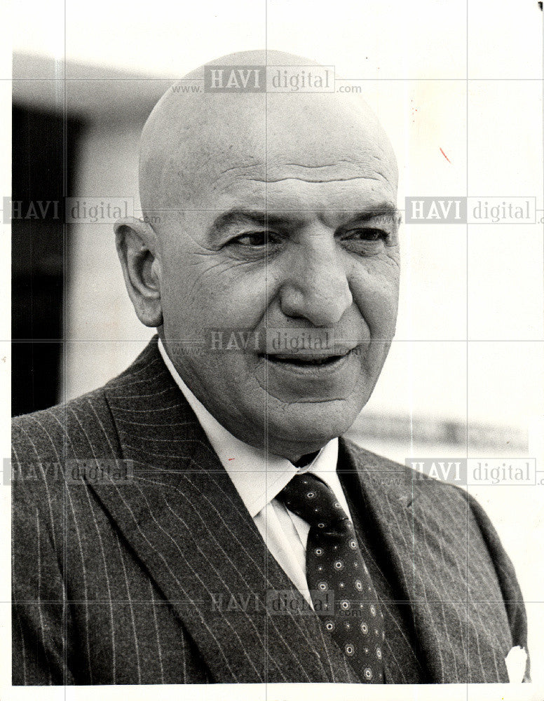 1981 Press Photo Telly Savalas Actor - Historic Images