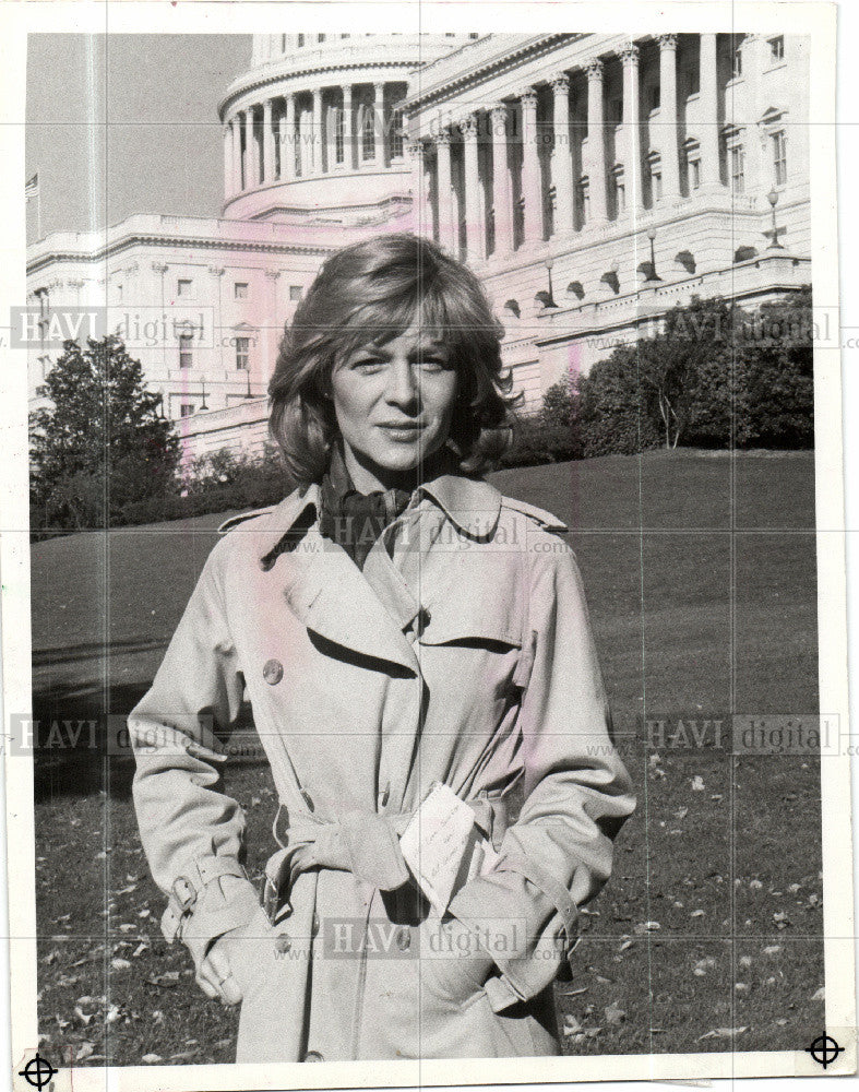 1981 Press Photo Jessica Correspondent - Historic Images