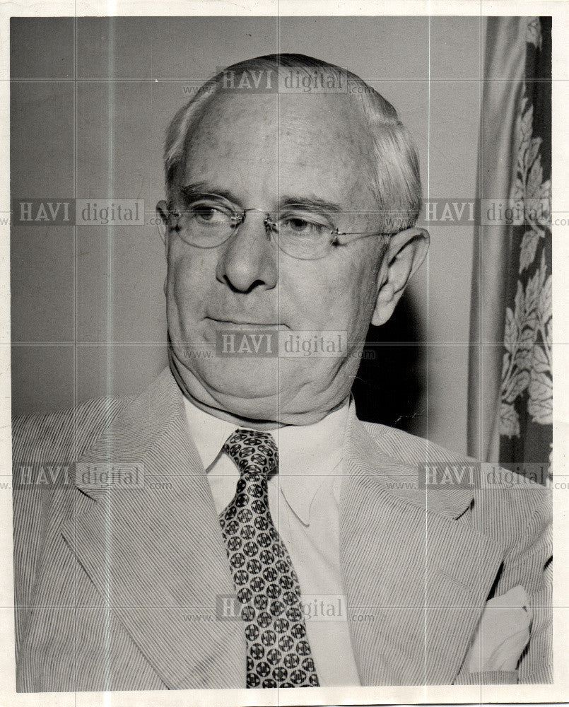 1949 Press Photo Secretary of Commerce - Historic Images