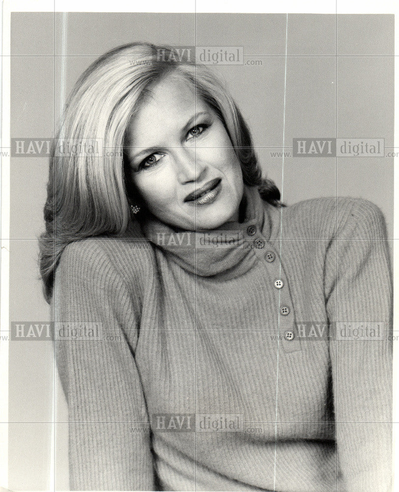 1984 Press Photo Diane Sawyer CBS News correspondent - Historic Images