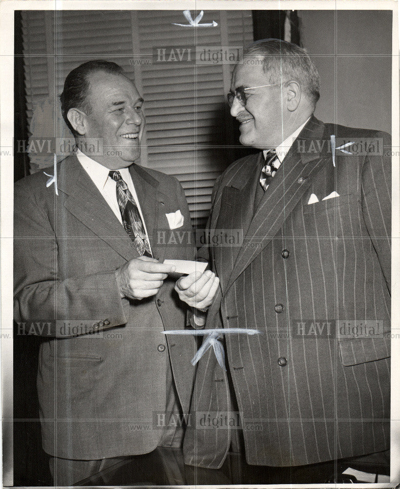 1948 Press Photo Jack Schafer Chairman - Historic Images