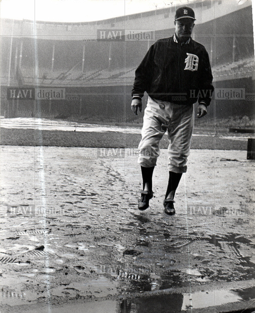 1961 Press Photo Bob Scheffing Baseball Player - Historic Images