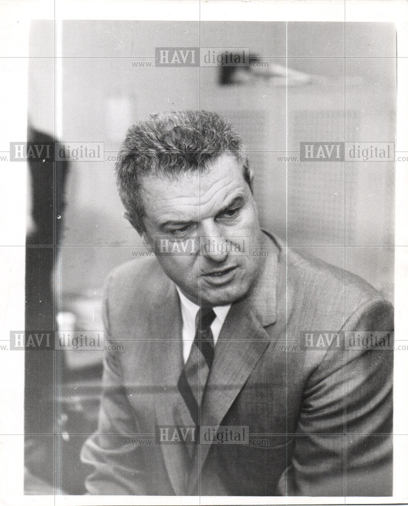 1960 Press Photo Bob Scheffing Baseball Detroit Tigers - Historic Images