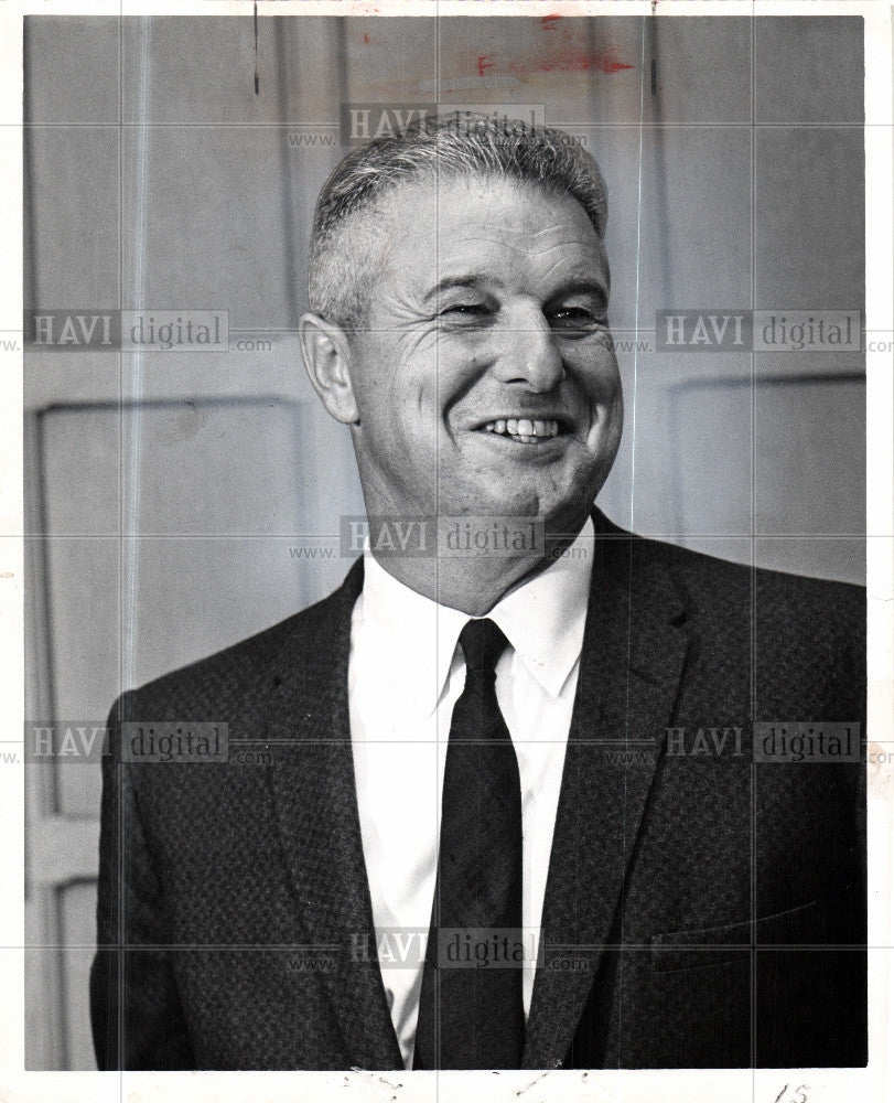 1960 Press Photo Robert Bob Scheffing baseball player - Historic Images