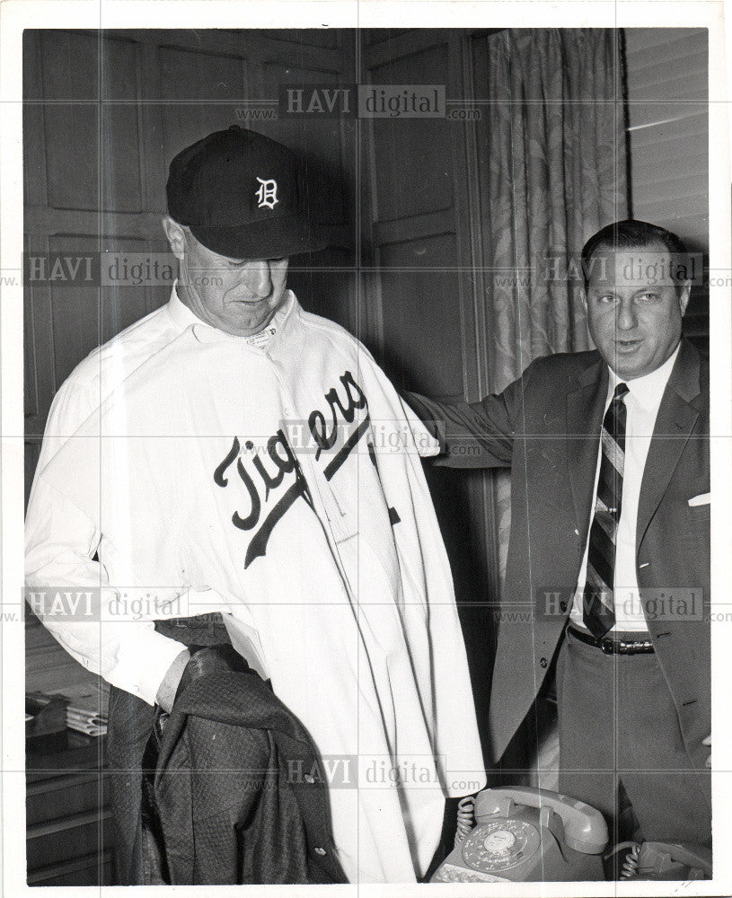 1960 Press Photo Bob Scheffing - Historic Images