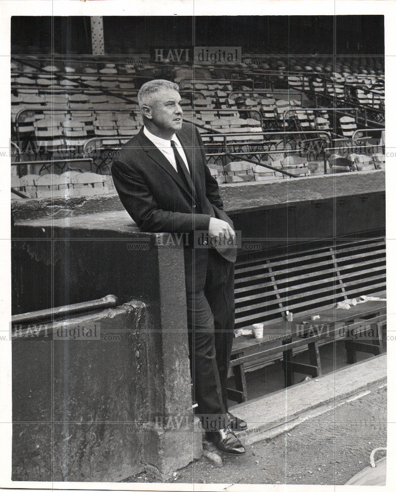 Press Photo Bob Sheffing - Historic Images