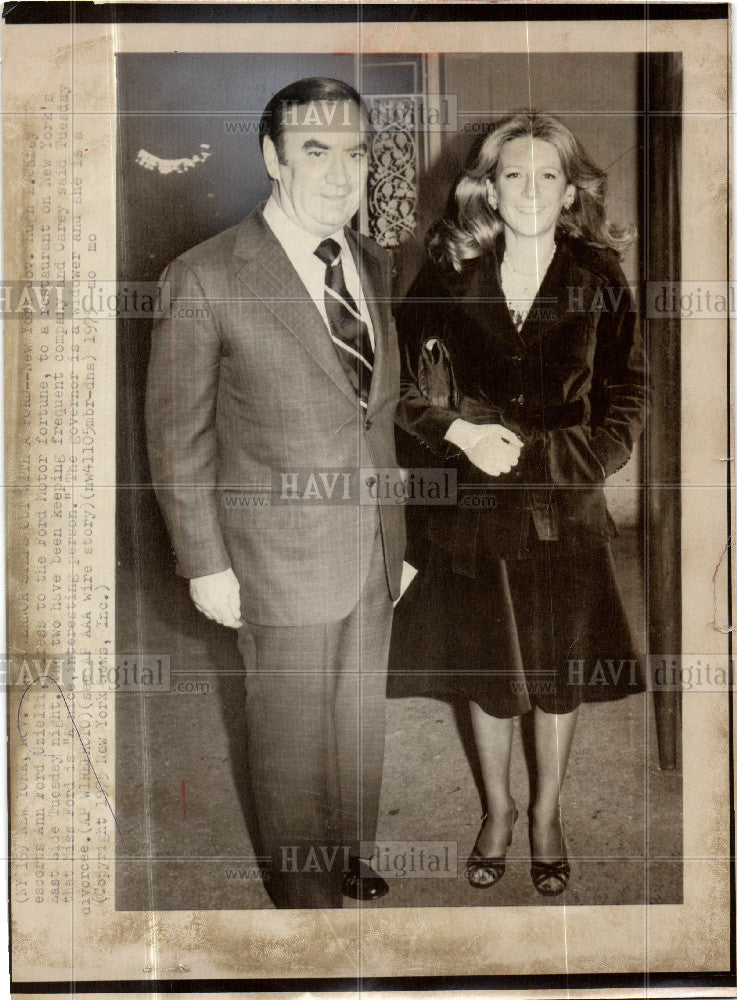 1975 Press Photo Ann Ford Uzielli Ford Motor - Historic Images