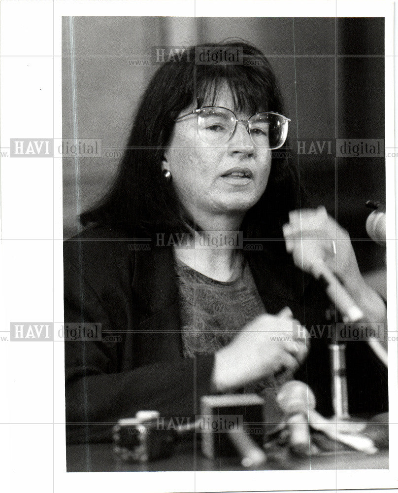 1993 Press Photo Suellyn Scarnecchia VP of University - Historic Images