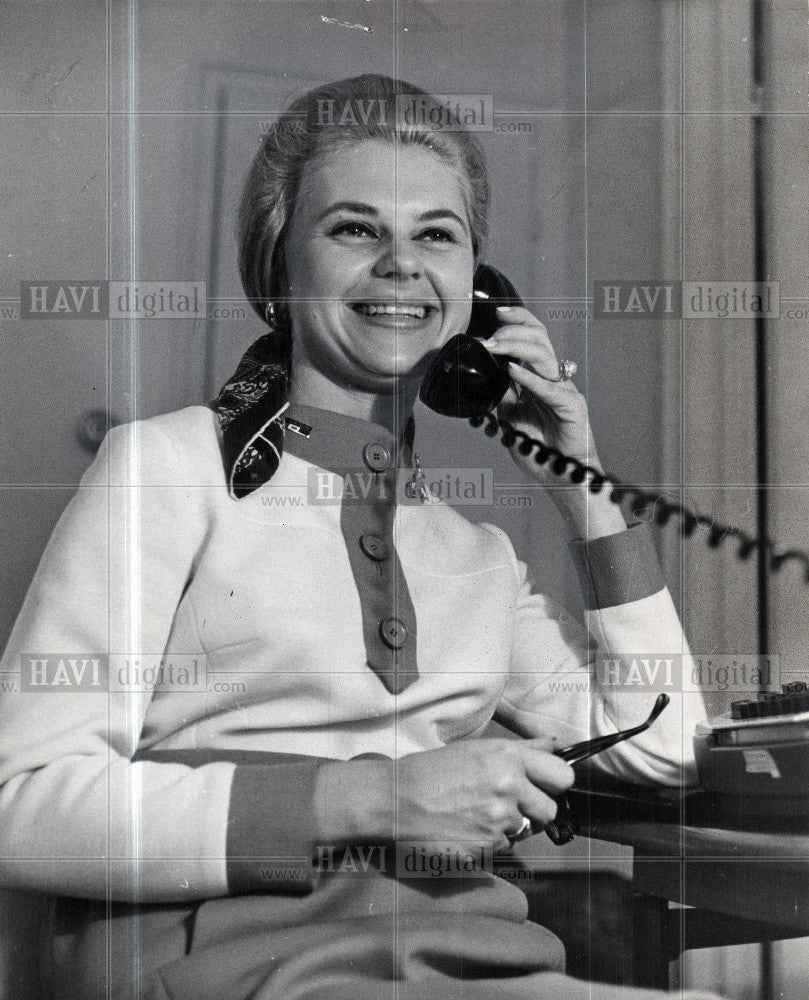 1971 Press Photo Shelly Scarney She&#39;s Engaged - Historic Images