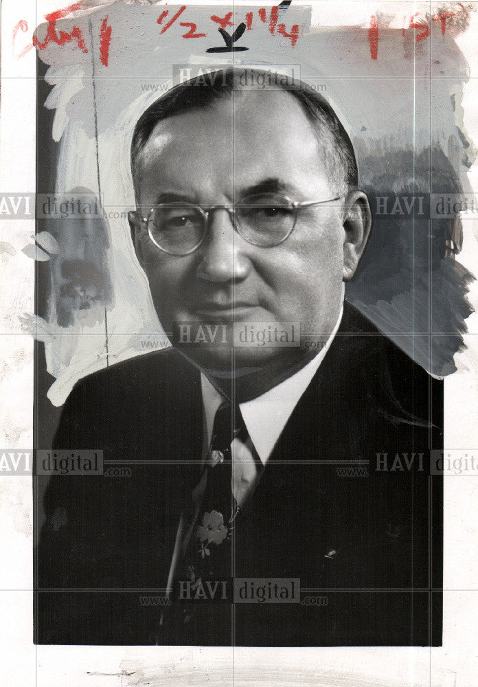 1958 Press Photo Judge John P Scallen - Historic Images