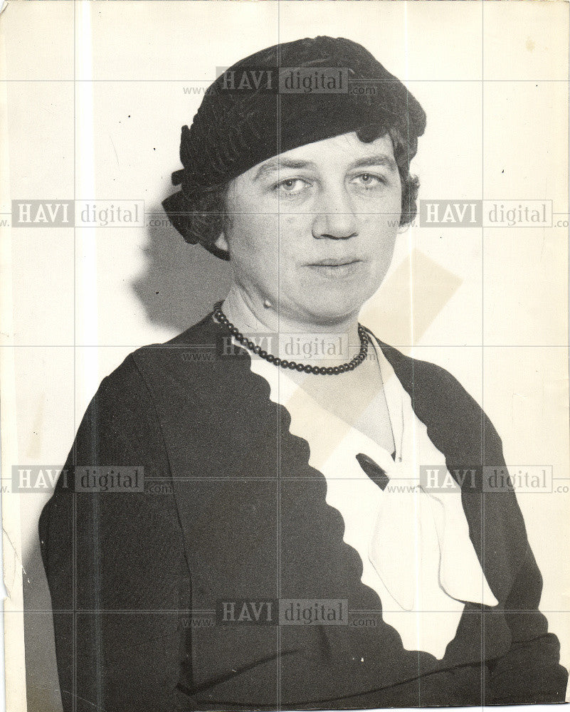 1934 Press Photo Mrs. John P.  Scallen - Historic Images