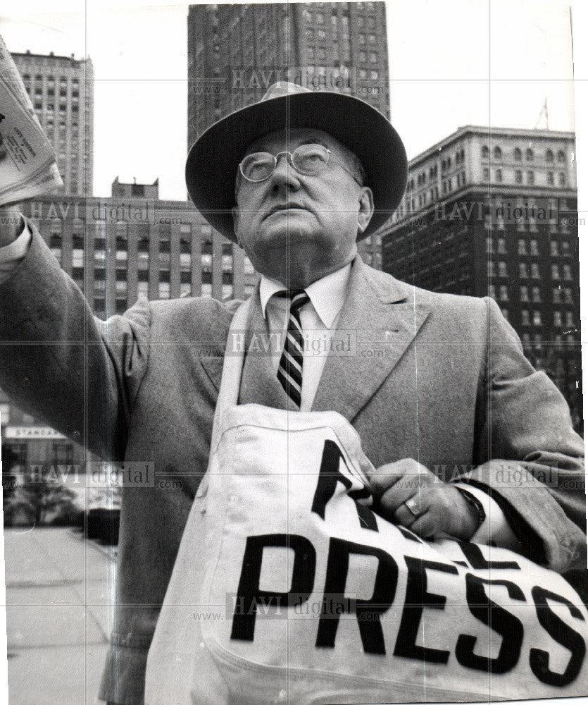 1958 Press Photo John P. Scallen Judge - Historic Images