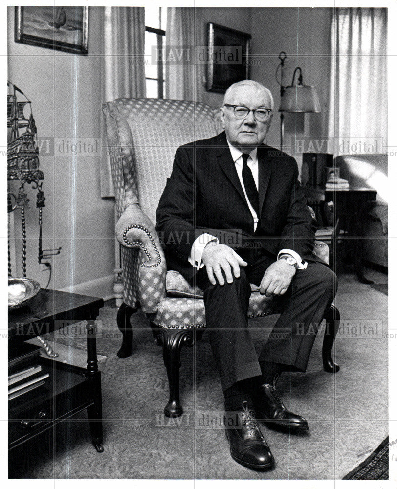 1969 Press Photo Judge Scatter - Historic Images