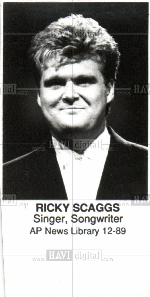 1980 Press Photo Ricky Scaggs Bluegrass Singer Producer - Historic Images