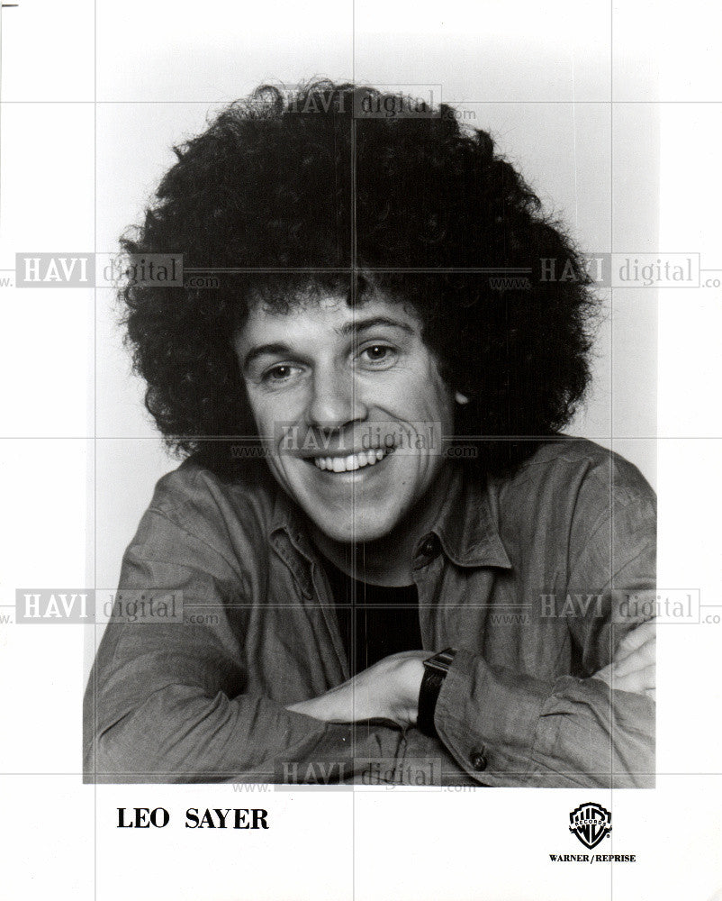 1978 Press Photo Leo Sayer, Singer - Historic Images