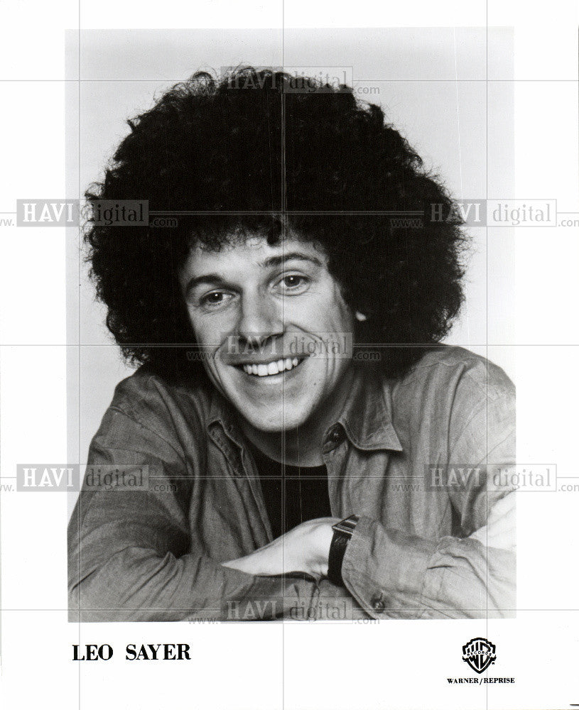 1978 Press Photo Leo Sayer British Singer Musician - Historic Images