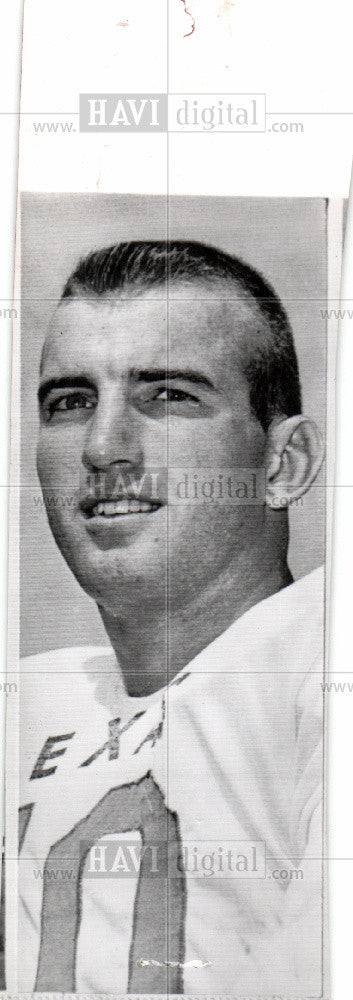 1962 Press Photo Football Player - Historic Images