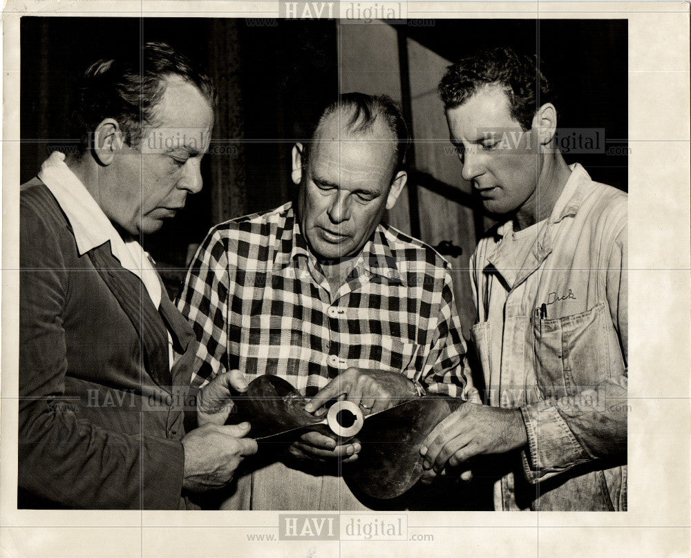 1950 Press Photo Jack Schafer Keans - Historic Images