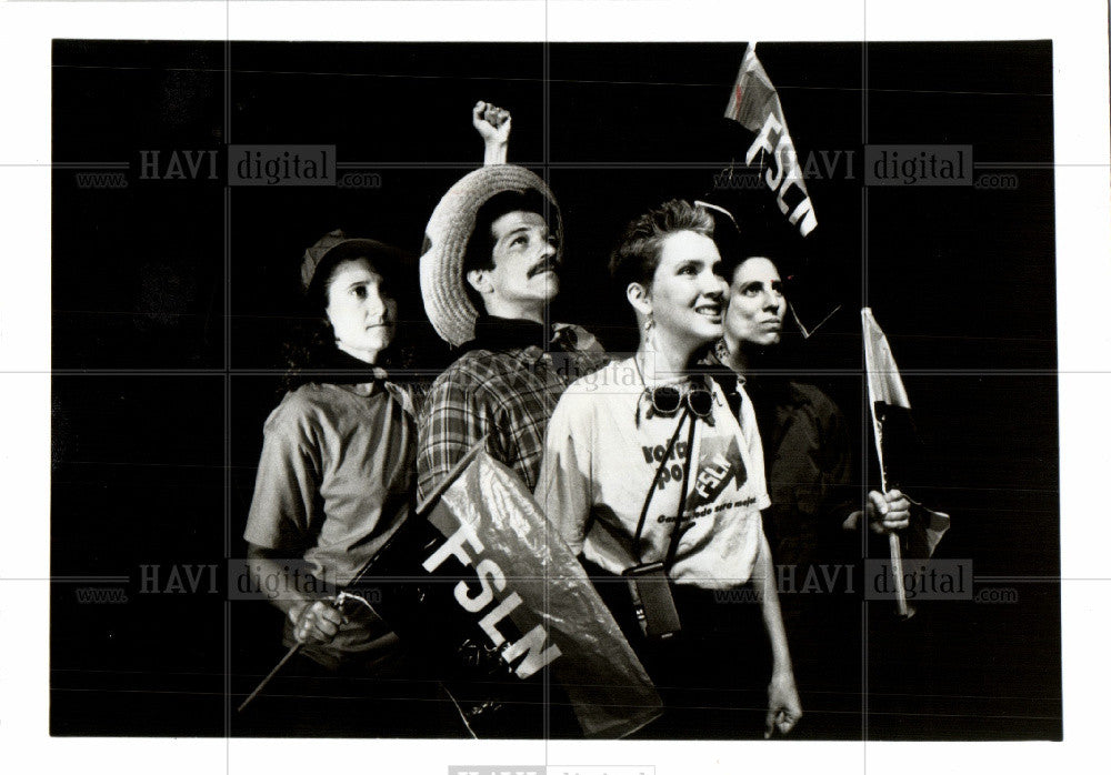 1981 Press Photo Tanya Shaffer California actress - Historic Images