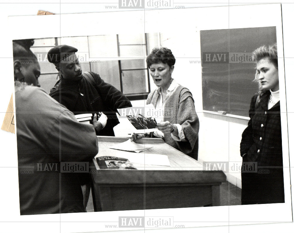 1993 Press Photo Jane Schaberg Chairperson - Historic Images