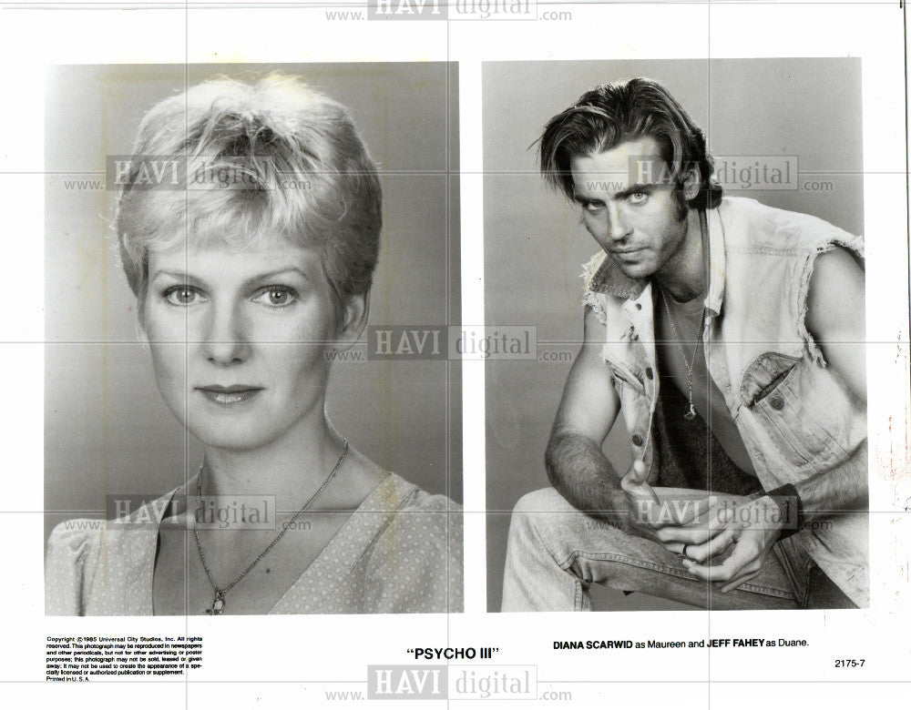 1986 Press Photo Actress - Historic Images