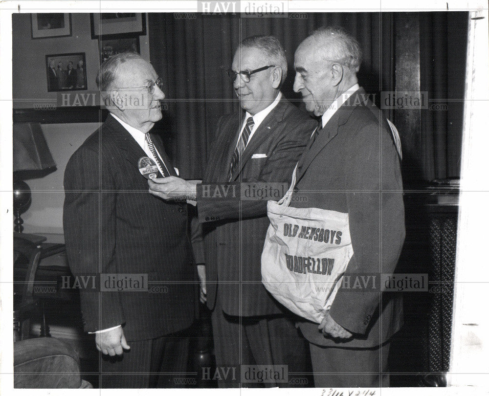 1960 Press Photo Judge Scallen - Historic Images