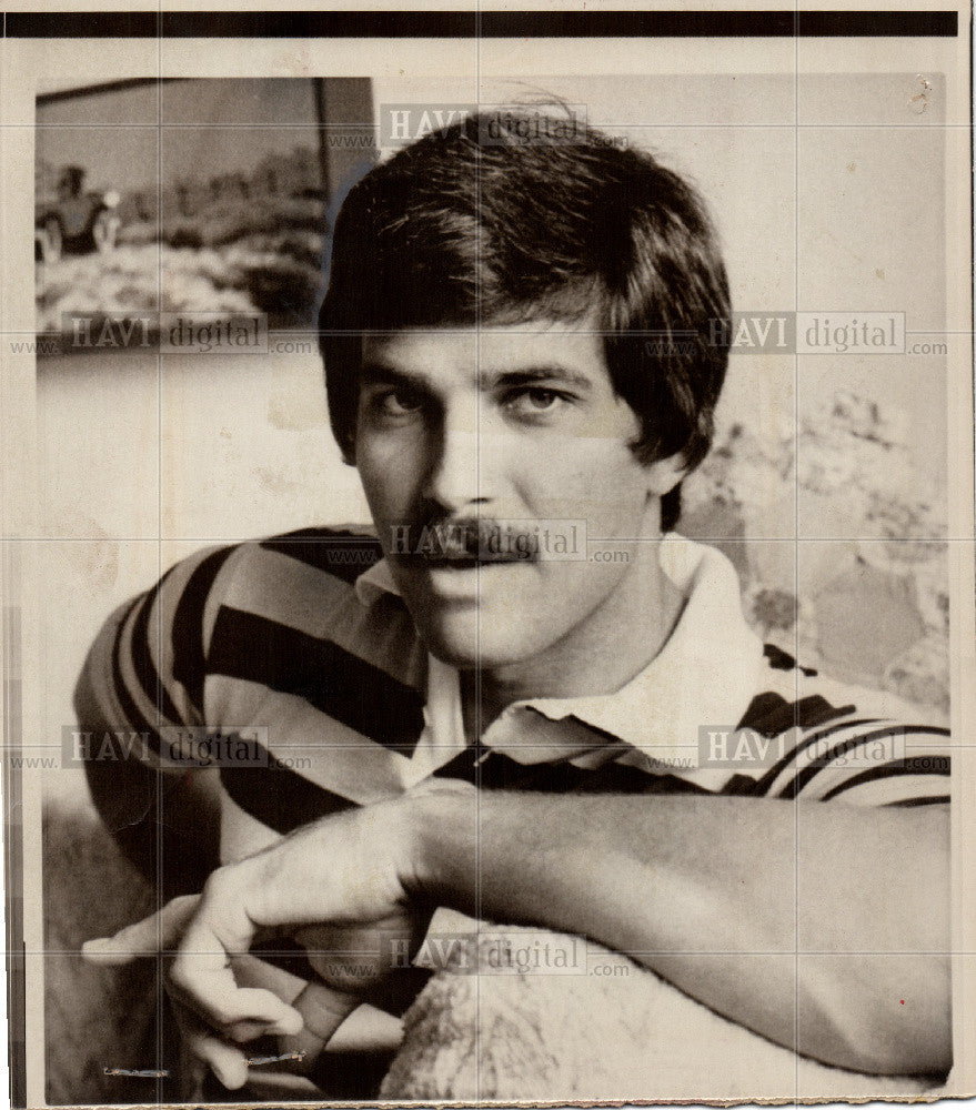 1976 Press Photo Mark Spitz swimmer Munich Olympic - Historic Images