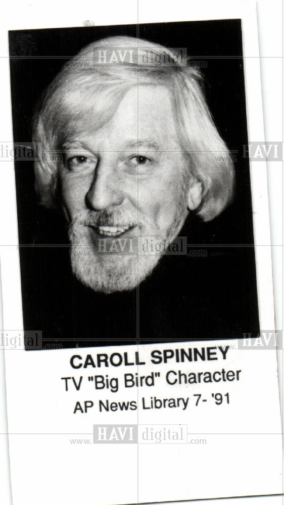 1994 Press Photo Caroll Spiney, &quot;Big Bird&quot;, TV - Historic Images