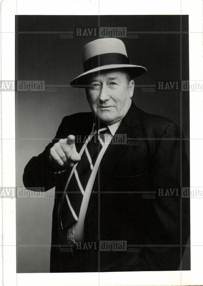 1982 Press Photo Mickey Spillane  birthday author writ - Historic Images