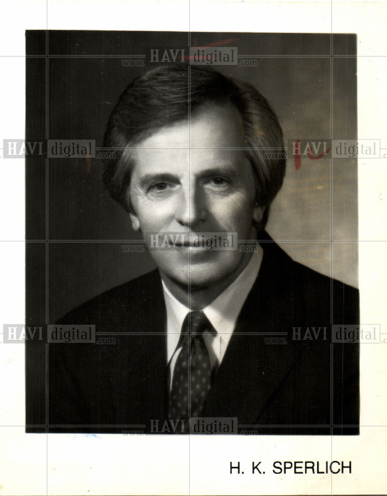 1984 Press Photo Sperlich Chrysler Corp Automotive lead - Historic Images