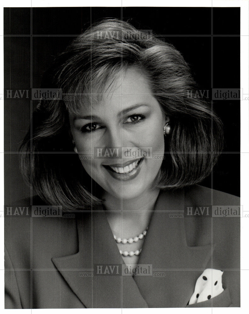 1999 Press Photo Ruth Spencer , WDIV  consumer reporter - Historic Images