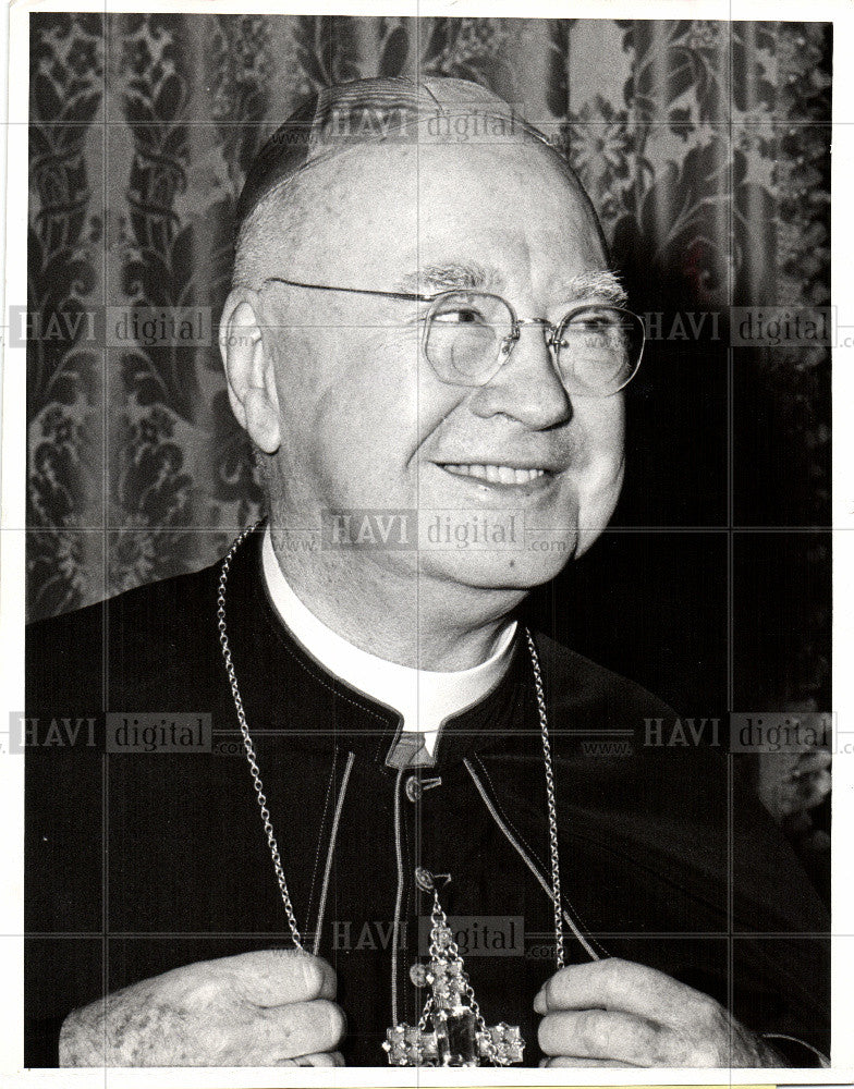 1967 Press Photo Francis Joseph Cardinal Spellman - Historic Images