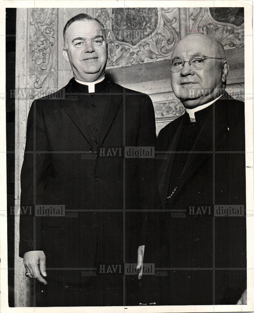 1961 Press Photo Francis Spellman Roman Catholic Church - Historic Images