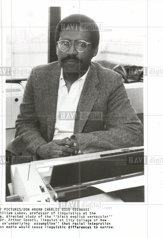 1985 Press Photo Arthur male name - Historic Images