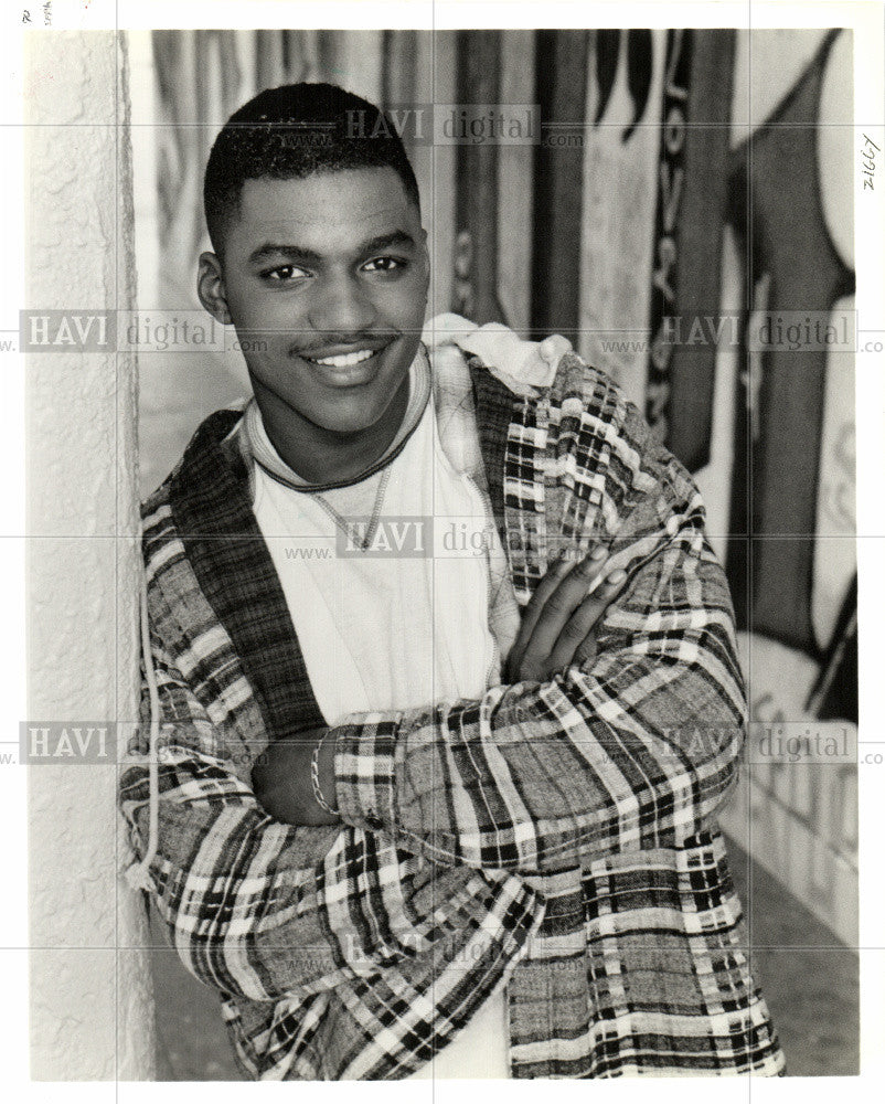 1993 Press Photo Aries Spears South of Sunset CBS-TV - Historic Images