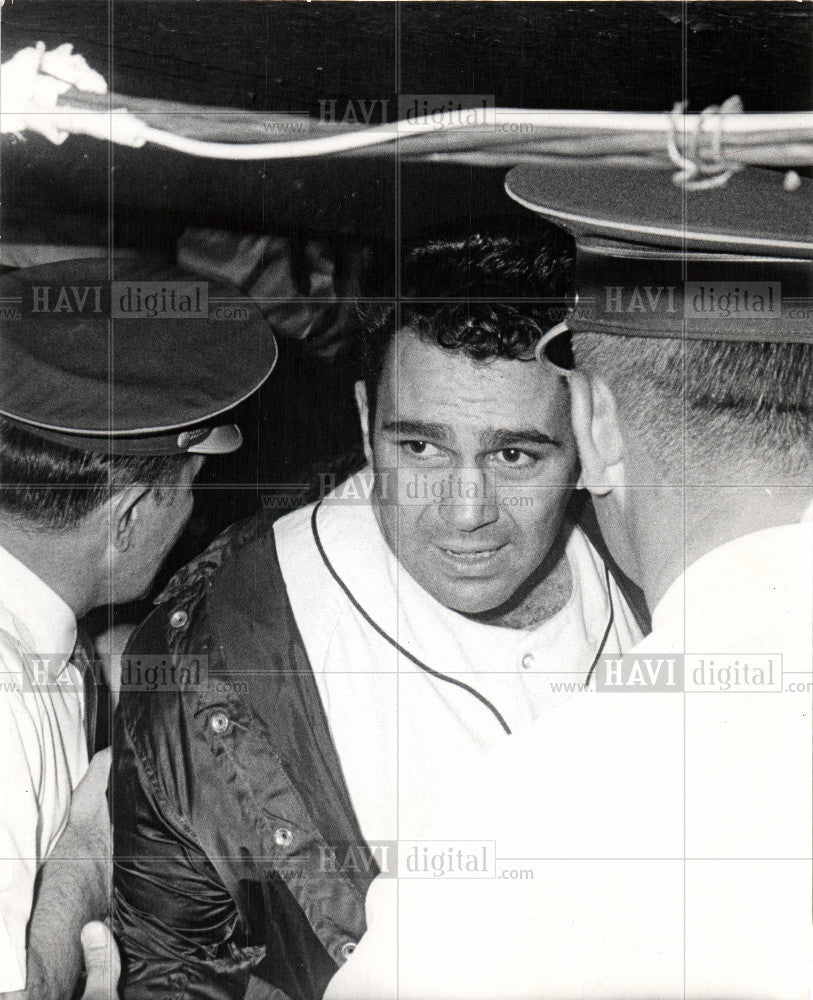 Press Photo Joe Sparma Detroit Tigers Baseball - Historic Images