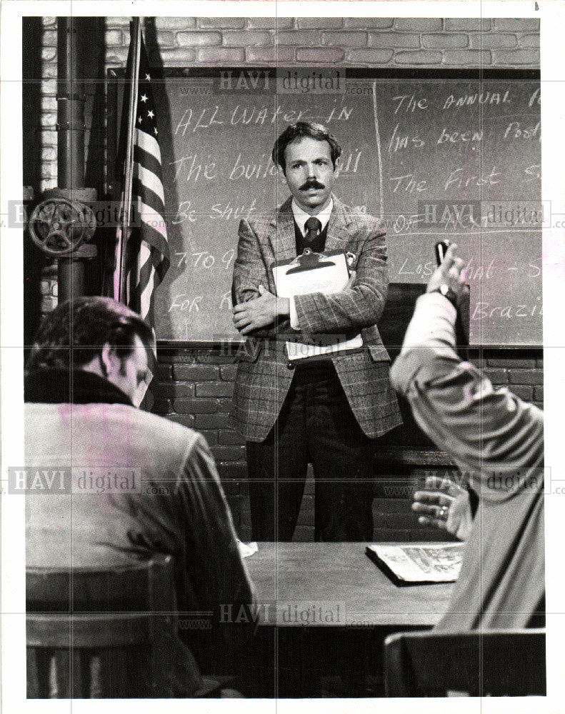 1984 Press Photo Lieutenant Goldblume - Historic Images