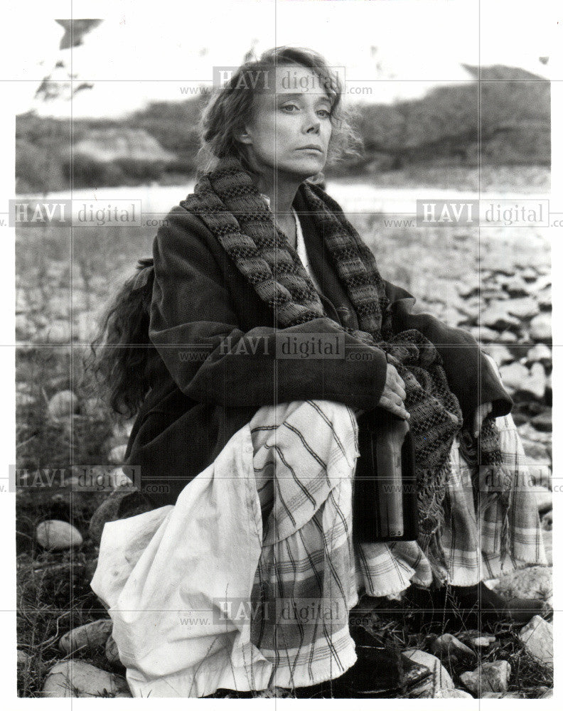 1995 Press Photo Sissy Spacek Actress Streets of Loredo - Historic Images