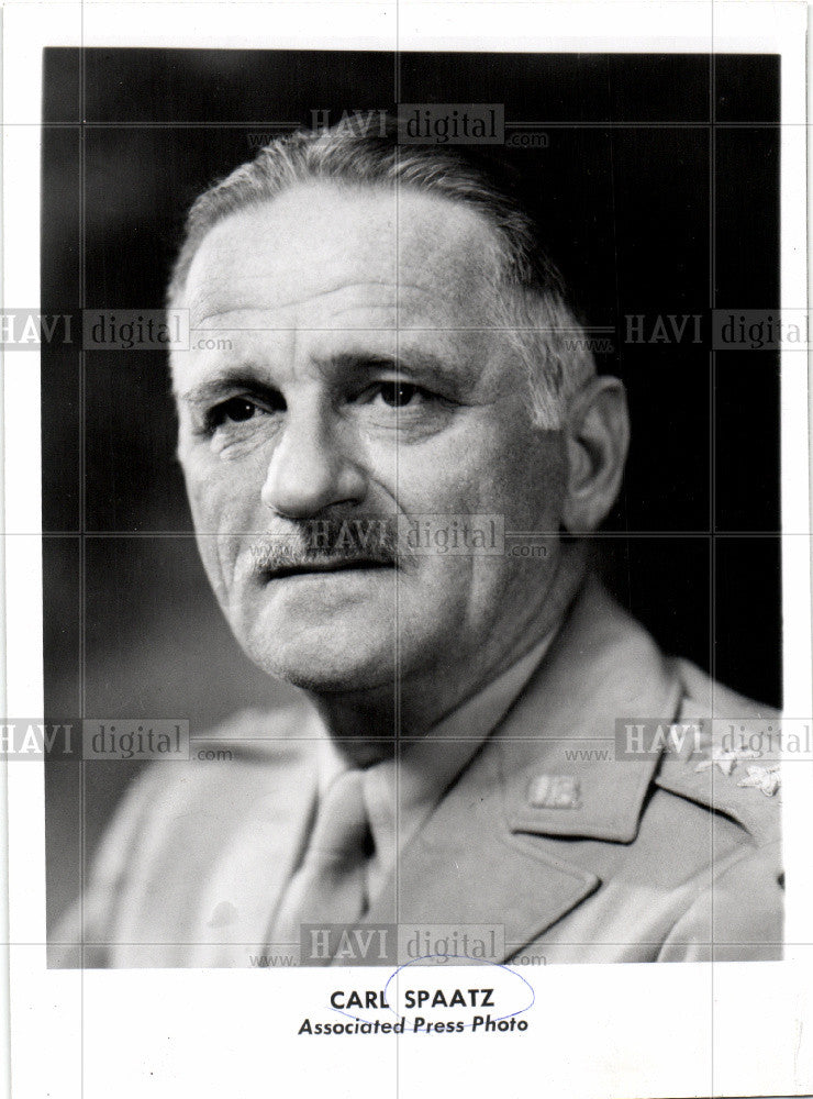 1953 Press Photo Carl Spaatz Chief of Staff U.S. Air - Historic Images