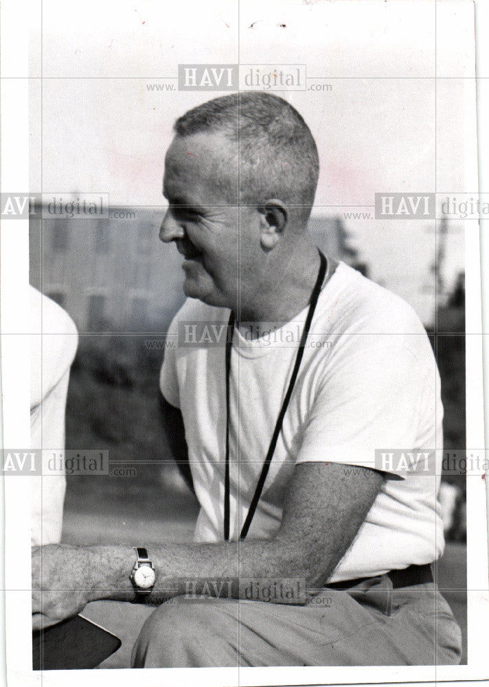 1962 Press Photo Ted Sowle Coach - Historic Images