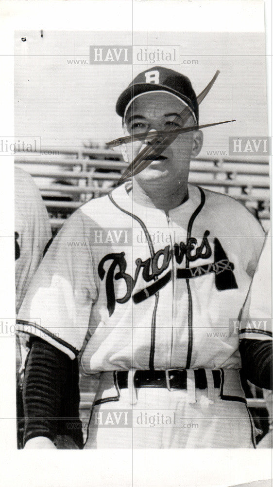 1949 Press Photo Billy Southworth Baseball MLB - Historic Images