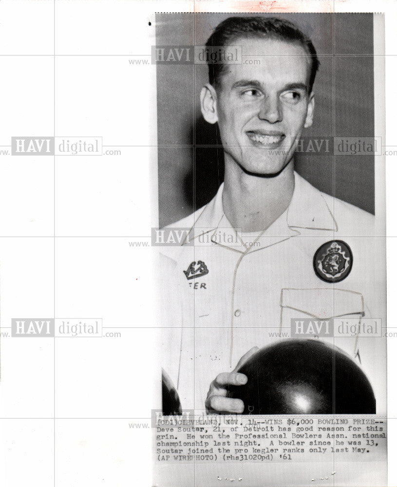 1951 Press Photo Deve Soutar, national championship - Historic Images