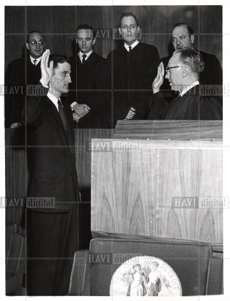 1959 Press Photo New Judge and Judge Edwards - Historic Images