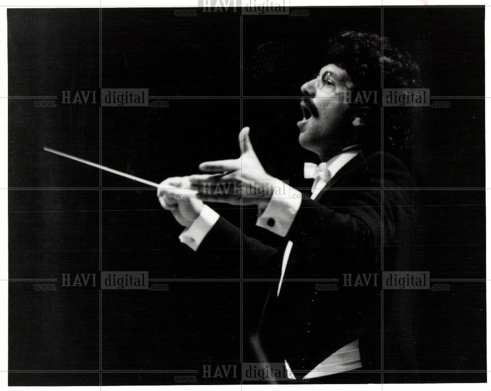 1989 Press Photo Stanley Sperber Music Director - Historic Images