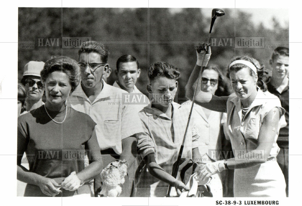 1965 Press Photo Marley Spearman Golf Player - Historic Images