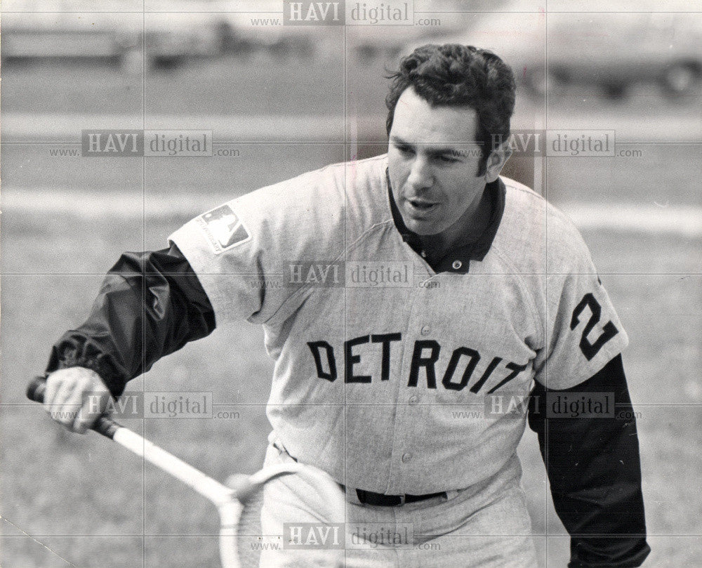 1971 Press Photo Joe Sparma MLB Baseball Detroit Tigers - Historic Images