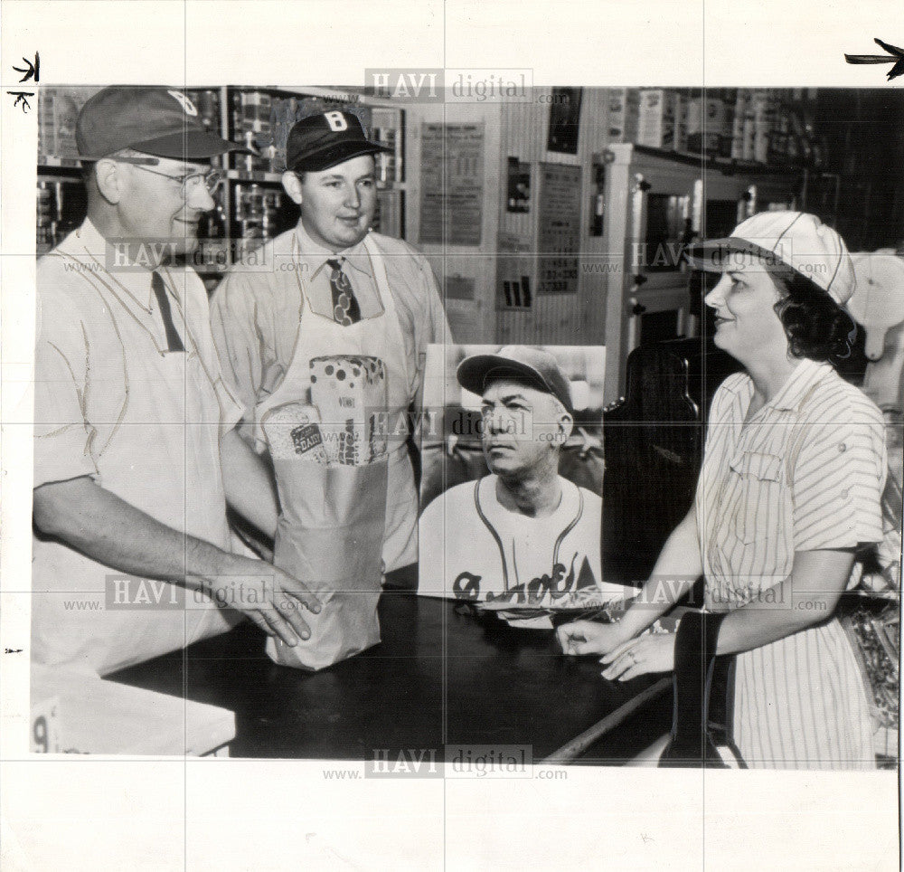 1948 Press Photo baseball player - Historic Images