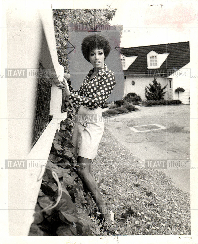 1970 Press Photo Diahann Carroll - Historic Images