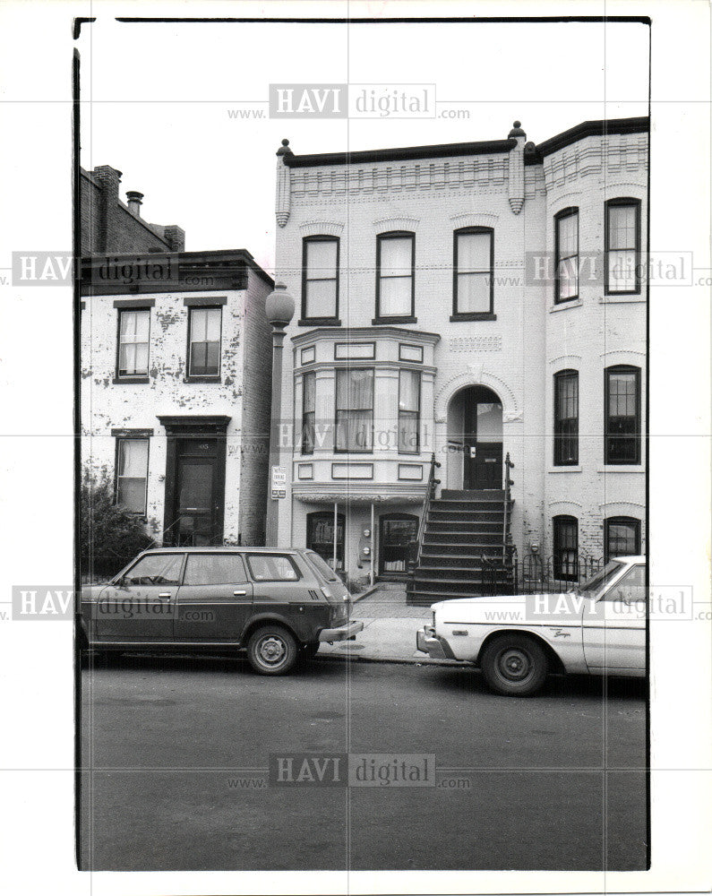 1988 Press Photo Carr Washington townhouse - Historic Images